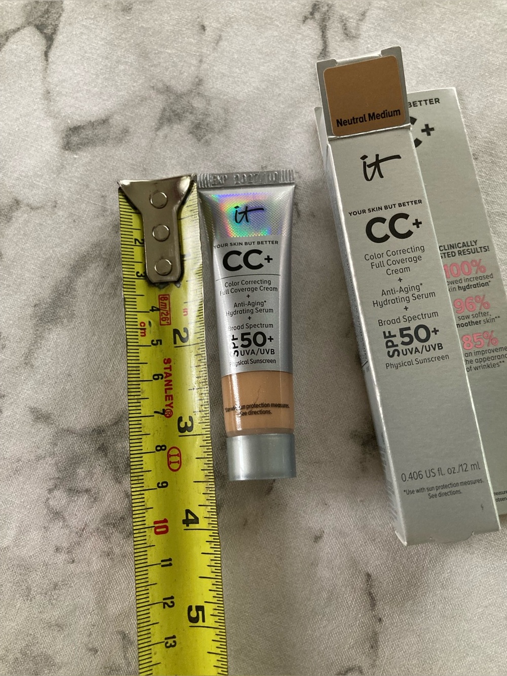 It CC+ Color Correcting Full Coverage Cream - Neutral Medium